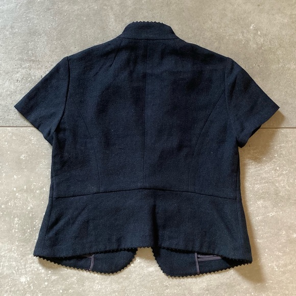 CARVEN short-sleeved blazer size 40 - Picture 3 of 5